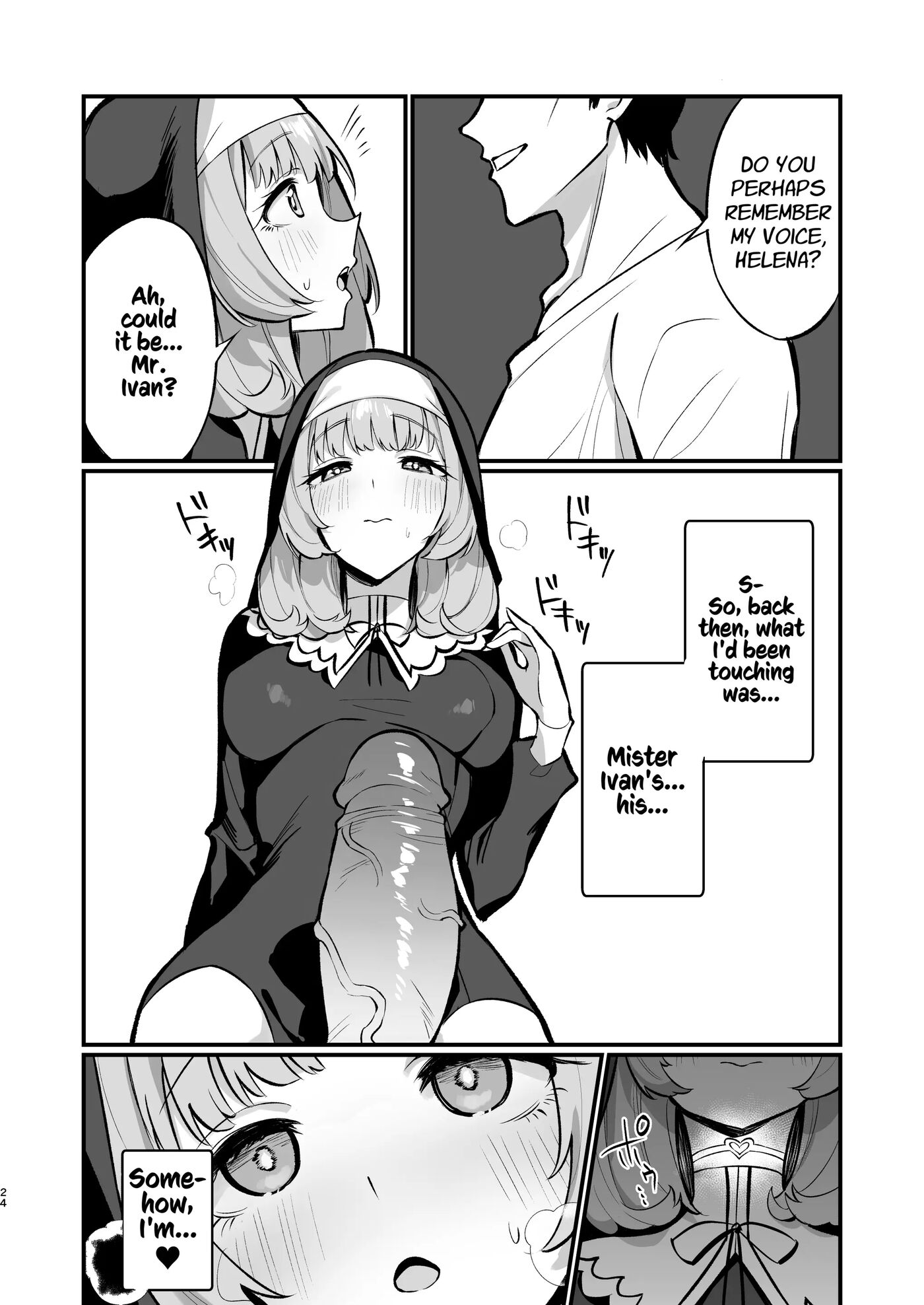 A Sister's Absolute Defeat Until An Innocent Nun Enters Heat And Indulges In Passionate Mating Sex Chapter 1000 Page 24